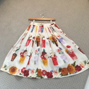 Gucci Floral Skirt- Rare!